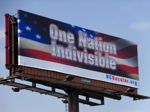 'One Nation Indivisible' Billboard